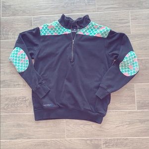 Simply southern pullover jacket navy blue